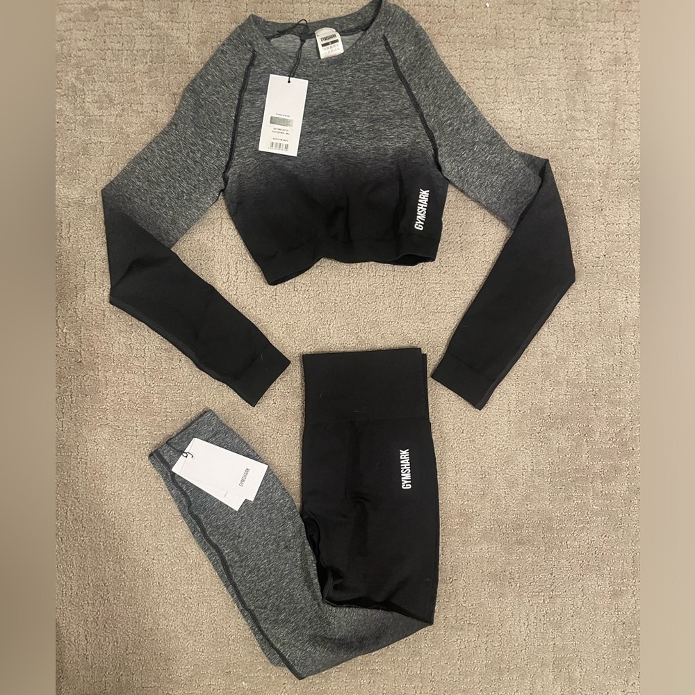 NWT Gymshark - Adapt Ombré set (S Top, M Bottoms)